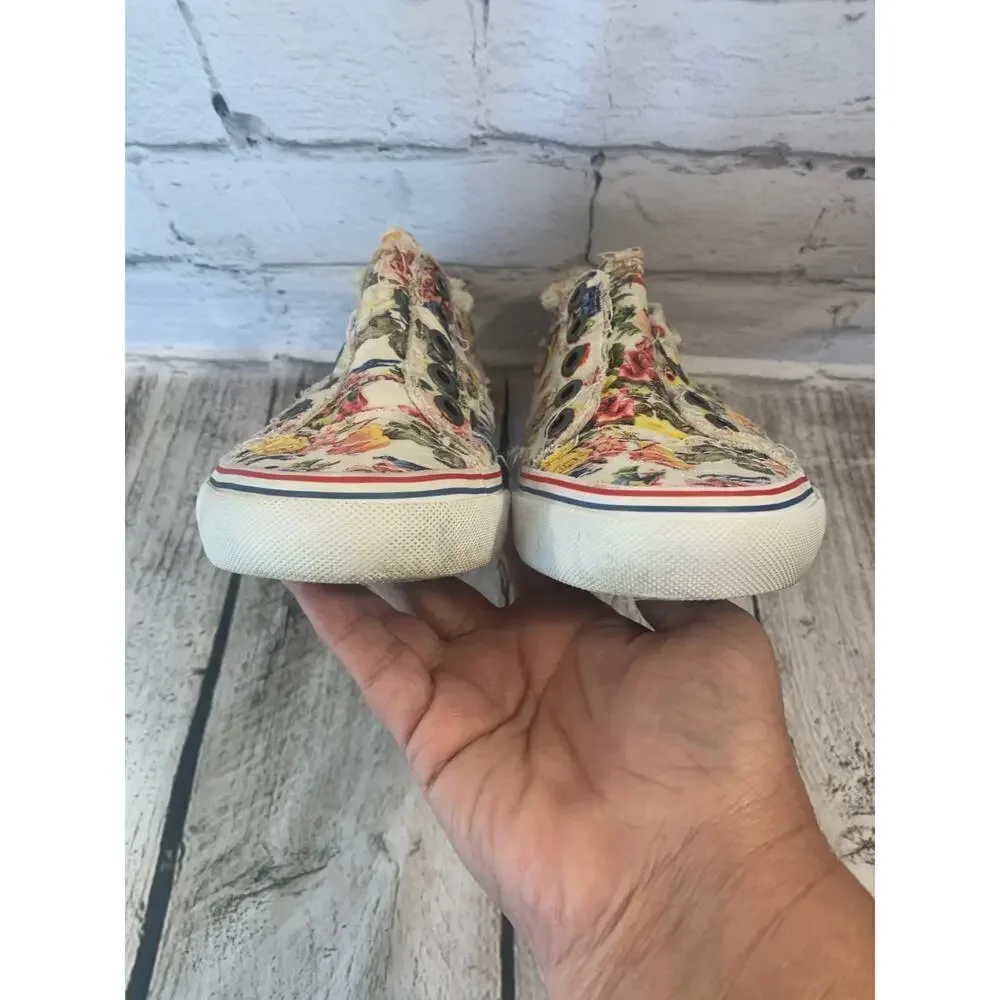 BLOWFISH Girl’s Malibu Play Flowerfest Casual Fashion Sneakers / Size: 6.5